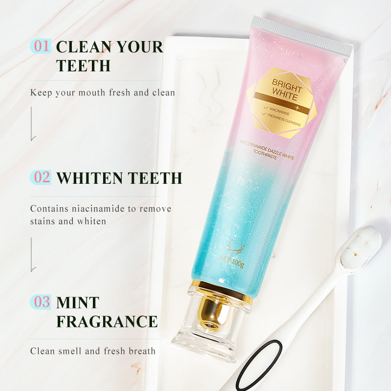 Wholesale Niacinamide Whitening Toothpaste - OEM/ODM Private Label (100g)