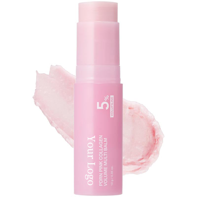 PDRN Pink Collagen Volume Multi Balm Stick - Anti-Aging Korean Skincare (10g)